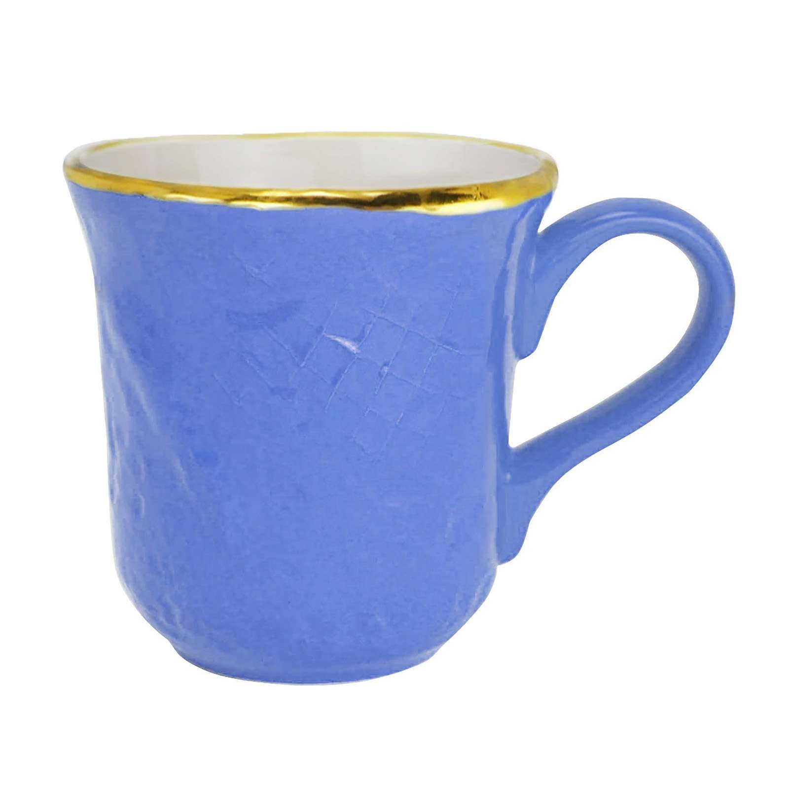 ARCUCCI – PRETA ORO MUG - SET OF 6 PCS - Turquoise